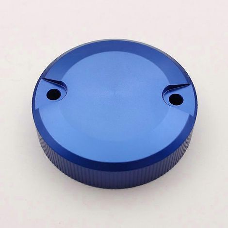 Modification de moto, bouchon de pompe à frein CNC, bouchon de godet à carburant, bouchon de godet à pompe à poussoir direct, couvercle de pot rond, accessoires de couvercle en alliage d'aluminium (1 (1/5)