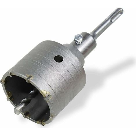 Scie trépan béton diamètre 125 mm pour perforateur sds plus (1/5)