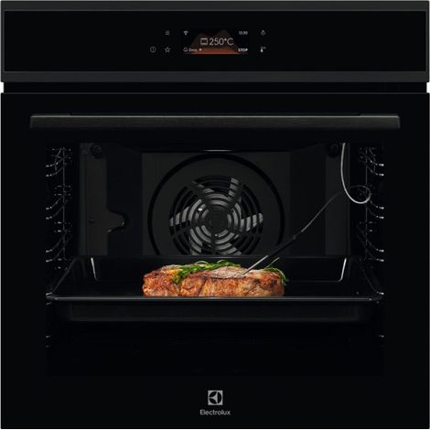 Electrolux – Four encastrable chaleur tournante 72L – Nettoyage pyrolyse 3 cycles – Écran tactile EXCite – Sonde à cuisson précise (1/5)
