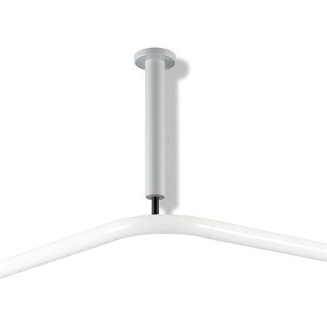 Suspensión de techo Hewi SERIE 801 d : 33 mm 300 mm de largo gris roca
