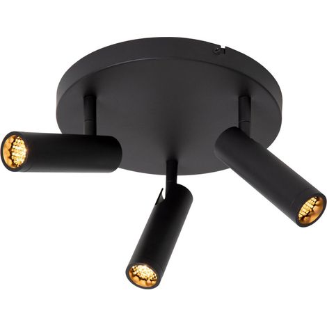 GRADO Spot plafond-Noir-Ø25 (1/2)