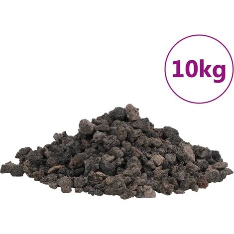 Roches volcaniques 10 kg noir 1-2 cm CFW37918 (1/5)