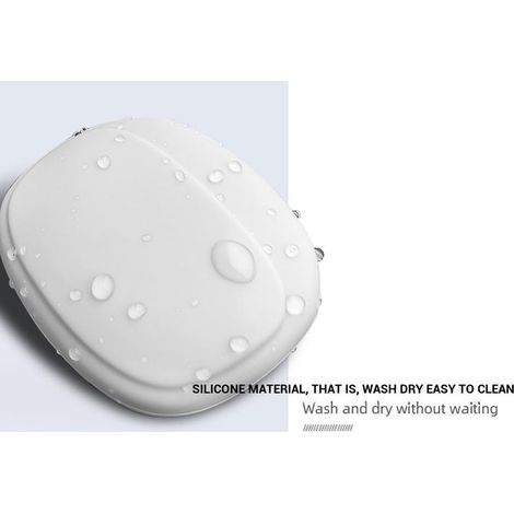 Custodia in silicone per auricolari, portafoglio compatto e portatile, scatola per cavi dati, scatola per cavi, custodia in silicone grigio chiaro (1/4)