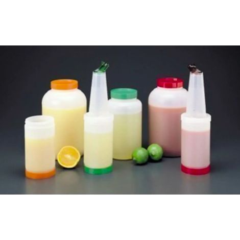 Botellas Bottle-Pour-Master, 2 litros, Color: verde (1/2)