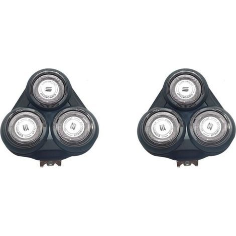2 Têtes De Rasoir De Rechange Compatibles Avec Modèles Série S5000 S5370 S5010 S5011 S5050 (1/4)