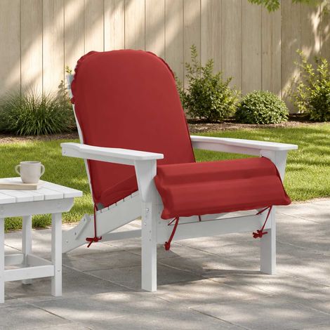 vidaXL Cojín para tumbona de sol GEMERT 100% Poliéster Rojo vino (1/5)