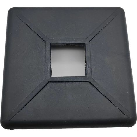 Accessoires pour VR : Connecteur de pare-chocs en caoutchouc noir de 10 cm, embout de pare-chocs carré en caoutchouc pour VR, protecteur de remorque (1/5)