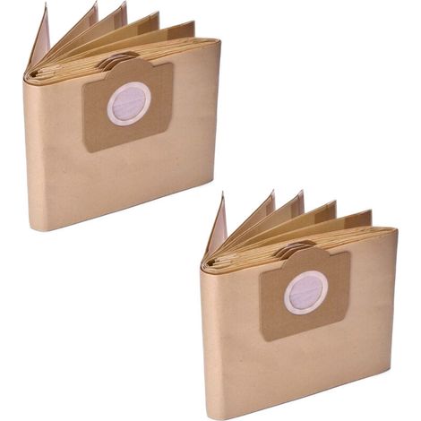 Packung mit 20 Papierstaubbeuteln, kompatibel mit dem Kärcher WD3 MV3 Nass- und Trockensauger (Ersatzteil) (1/4)