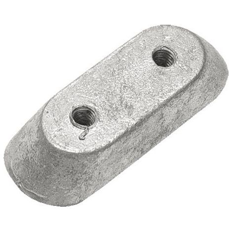 Anode plaque hors-bord HONDA - ORANGEMARINE - entraxe 25 mm