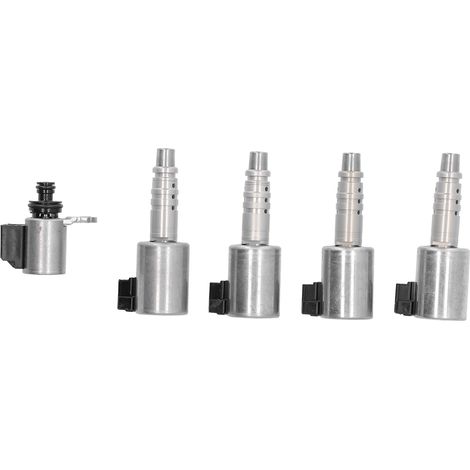 Kit 5 pièces solénoïdes boîte CVT JF017E compatibles TEANA 2012-2014 L4 2.0L V6 2.5L, remplacement capteur valve transmission automatique. (1/5)