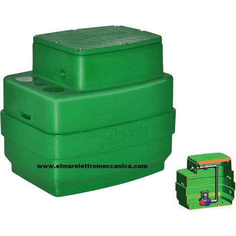 0,5 HP GEO230 GM10 Stazione Raccolta 230 l Sollevamento Acque Chiare CALPEDA