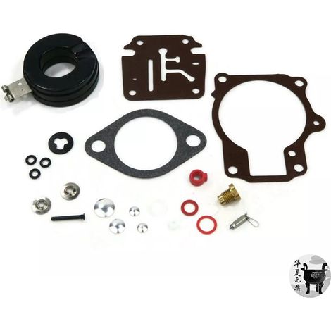 Carburetor repair kit compatible with Johnson, Evinrude, OMC, BRP 392061 396701 (1/4)