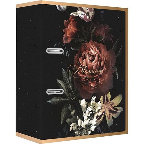 Ordner A4/75K Satin Metallic Blossom