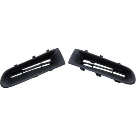 Rejilla del parachoques delantero izquierdo y derecho para Renault Clio MK3 2005-2009 7701208684 - ABS negro (izquierdo) (1/4)