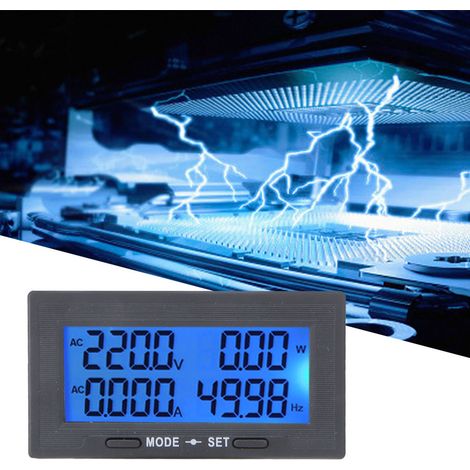 Testeur de tension et de courant alternatif numérique intelligent YB5142DM 0-500V (2) (1/5)