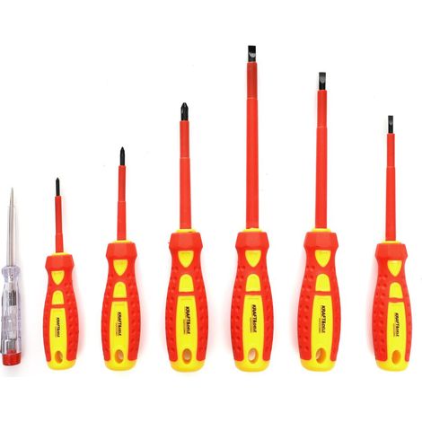 Juego de destornilladores de 7 piezas KD10905