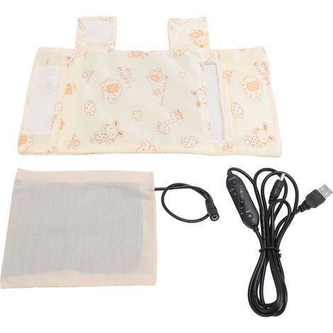Sac chauffe-biberon USB à 3 niveaux de température avec minuterie, idéal pour la maison et les voyages. (1/5)