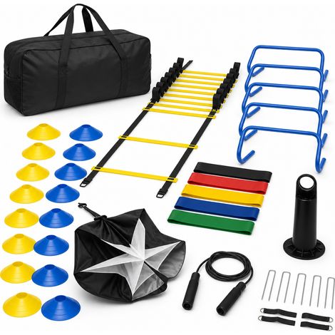 Kit d Entraînement Agilité Portable pour Football et Basket (1/5)