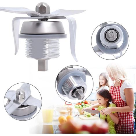 Cuchillas de repuesto para Vorwerk Thermomix TM3300: fabricadas en acero inoxidable, duraderas y con un ajuste perfecto. (1/5)