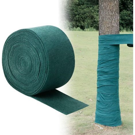 Ruban de protection universel pour arbres, bandage de protection des plantes antigel, protection hivernale, garde les plantes au chaud et hydratées. (1/4)