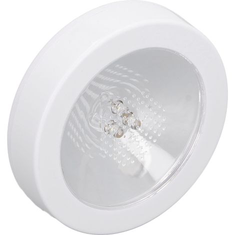 Dessous de verre ronds lumineux LED RGB pour bar, fête, mariage, dîner (1/5)
