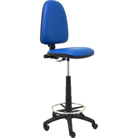 Piqueras y Crespo Ayna P&C Tabouret Bleu Hauteur Réglable (1/5)