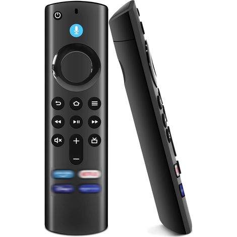 Télécommande vocale de Remplacement de la 3 gén, Convient au AMZ FI-RE S-T1-CK télécommande de Remplacement avec Fonction vocale, Convient au 2 gen & 3 gen & 4K & Lite,Cube 2 gen & 3 gen (1/5)