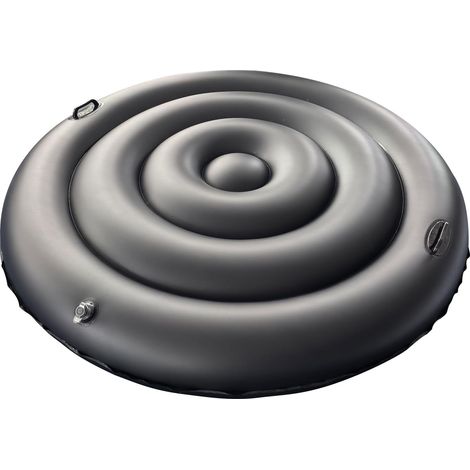 Housse Gonflable de Bain à Remous Ronde 145cm PVC Épaissi Isolant Thermique (1/5)