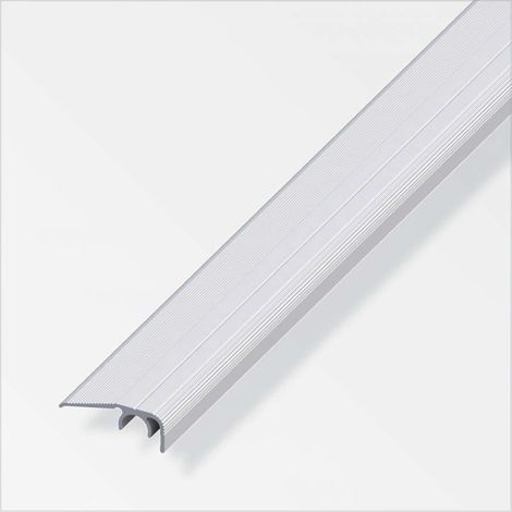 profilo di chiusura 32x12.5 alluminio argentato - 1 metro.