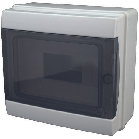 Wasserdichte 8-Modul-Wandschalttafel mit Rauchtür 215 x 200 x 105 mm IP65 FAEG - FG14508