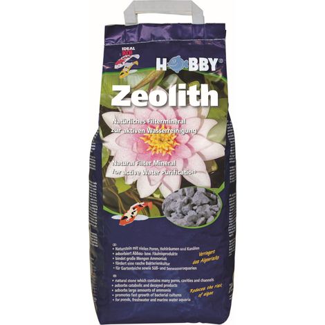 Hobby Zeolith Filtermaterial zur Algenreduzierung, 10 kg, 8-16 mm