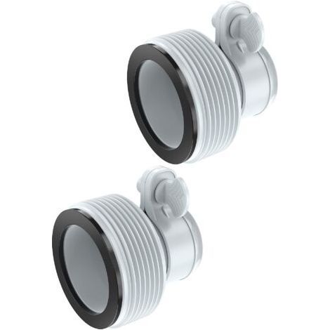 Adaptateur de Tuyau de Type B pour Pompes, Paquet de 2, adaptateur de tuyau de piscine pour raccords de 1,5 "et 1,25" (1/5)