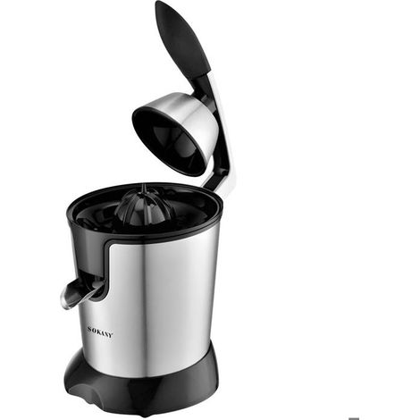 Presse-Agrumes Électrique - SOKANY - 350W - 400ml - Extraction Rapide - Inox (1/5)