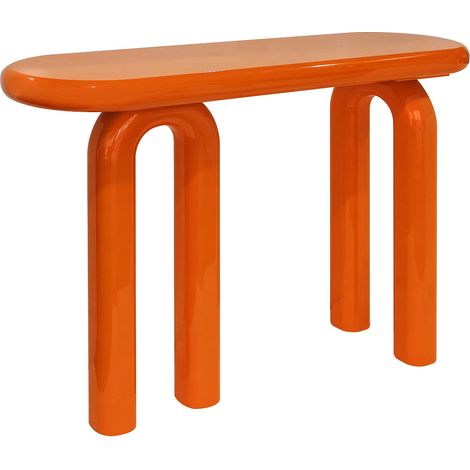 Consolle in MDF Arancione laccato - ZESTORIO (1/4)