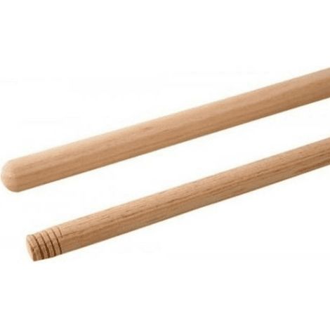 Palo universal madera cepillo barrer fregona 120 cm Marron (1/3)