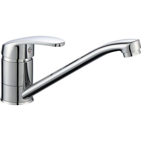 Le robinet d'eau froide et chaude vertical de cuisine à longue bouche peut faire pivoter l'évier du lavabo et le robinet à long cou (1/5)