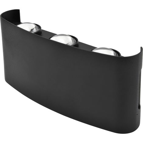 Applique murale LED étanche, décorative, pour intérieur et extérieur, 6 W, lumière blanc chaud, 85-265 V (1/5)
