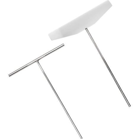 2-teiliges Crêpe-Set mit Teigverteiler und Spatel aus Edelstahl, T-förmiger Crêpe-Maker