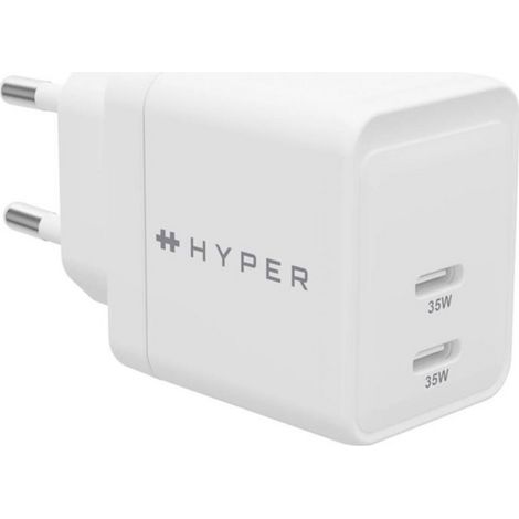 Targus HyperJuice Netzteil / Stromversorgung 35 W 2x USB-C®  Weiß Innenbereich