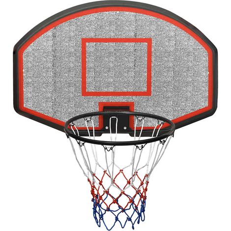vidaXL Basketball Backboard Black 90x60x2 cm Polyethene