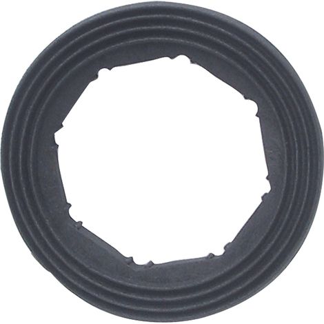 Joint de cuvette strandard M32, Wirquin 10724097, noir (1/3)