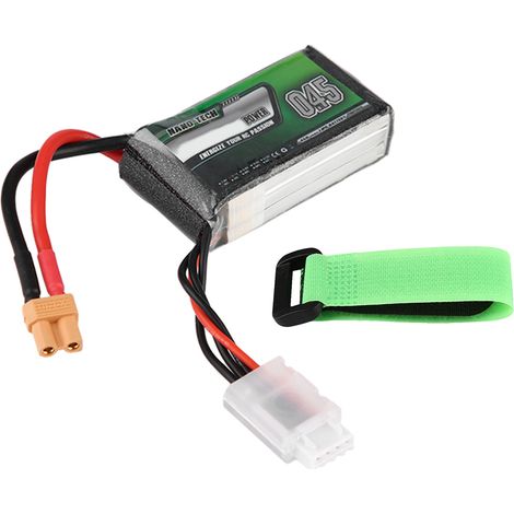 Batterie lithium Airtonk 450mAh 11.1V 30C connecteur XT30 pour bateau voiture avion drone modèle (1/5)