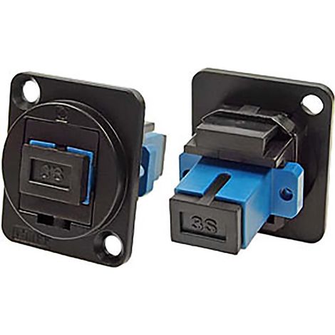 Connecteur pour fibre optique SC Simplex, , Monomode ( Prix pour 1 )