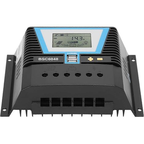 BSC6048 60A 12V/24V/36V/48V Multifunktions-Solarladeregler, Ladegerät und Spannungsregler für verschiedene Batterien, Photovoltaikmodule und netzunabhängige Systeme (1/4)