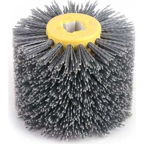 Brosse de Polissage de broyage de Roue de Dessin de Fil Roue de Polissage à disques empilés Disque Polissage Buffing Pads Roues 100 x 120 mm 120 Roue (1/5)