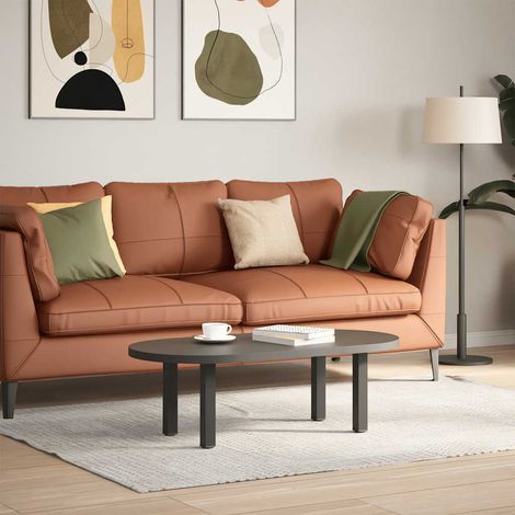 vidaXL Coffee Table Legs 4 pcs Anthracite 30-32 cm Steel (1/5)