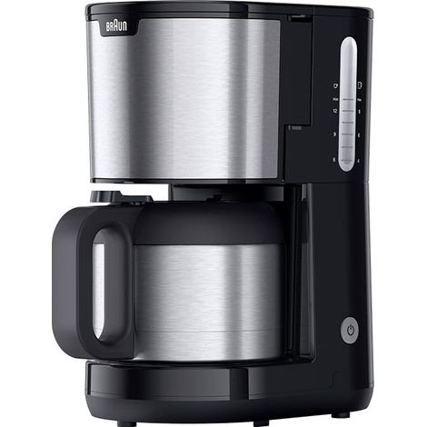 Braun KF 1505 BK Macchina per il caffè acciaio inox, Nero Capacità tazze=9 (1/4)