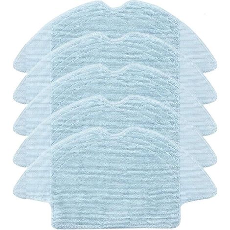 Lot de 5 chiffons de nettoyage pour balai aspirateur 360 Sweeper S6 avec réservoir d'eau - Accessoires (1/3)