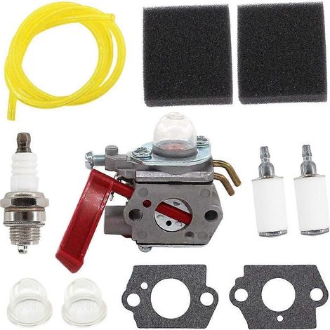 Filtre à air de carburateur pour coupe-bordures Homelite SX135 UT-20601 UT-20601-B, pièce A03002, kit d'entretien, joint, bougie d'allumage (1/5)