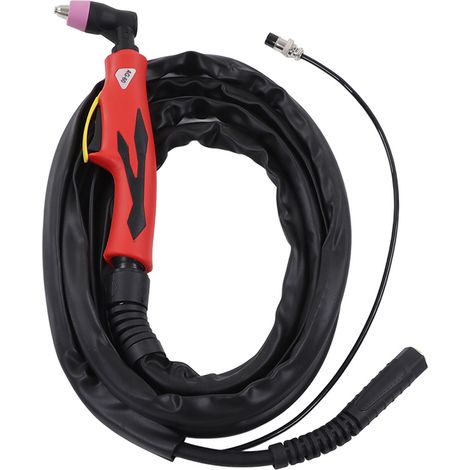Torche de découpe plasma avec câble en cuivre et caoutchouc ignifugé de 4 m, pistolet de découpe plasma à air comprimé pour usine (1/5)